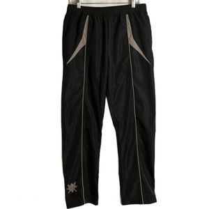 Daily Paper Black Reflective Track Pants Size M